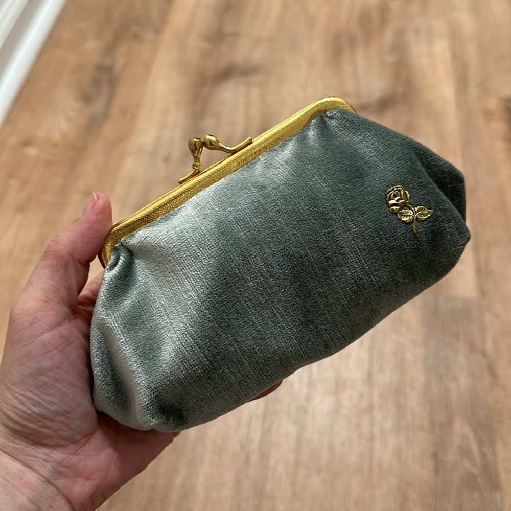 RARE | ROSEL ERZEUGNISSE | NWT Vintage West Germany Pouch Kiss Lock Coin Purse